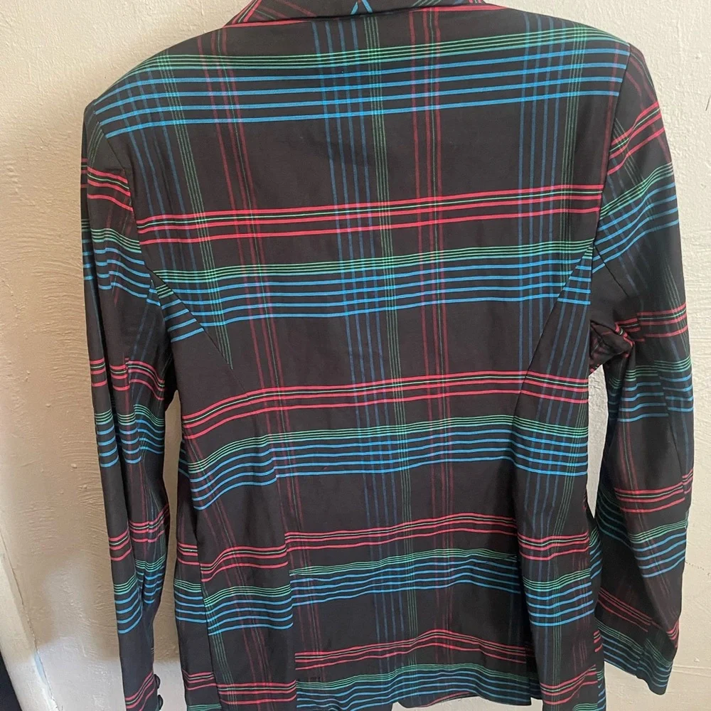 Cabi Plaid Women's Blazer - Picture 10 of 12